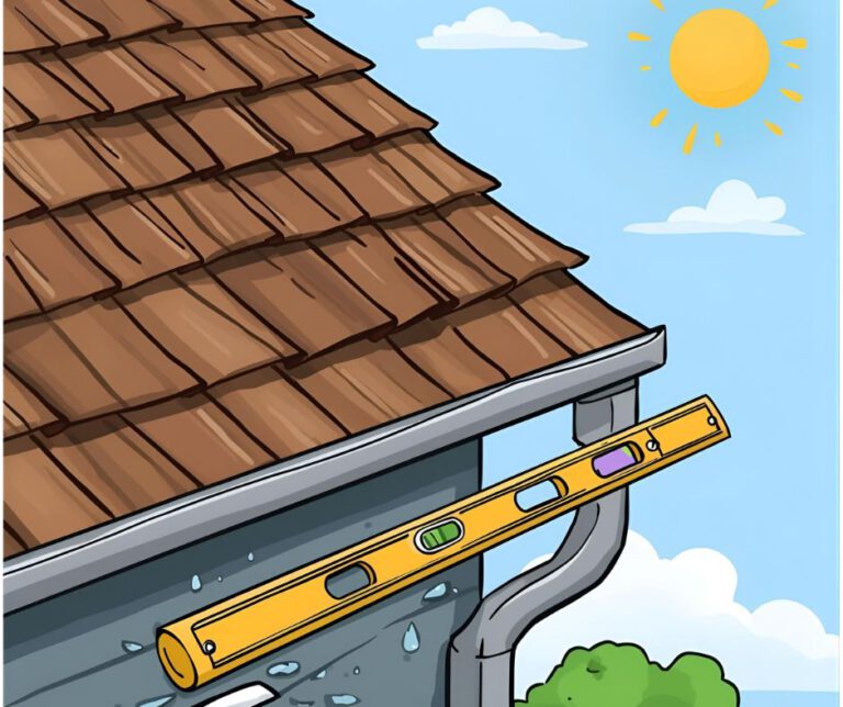 Erfahre welches das Richtige Gefälle von Dachrinnen ist