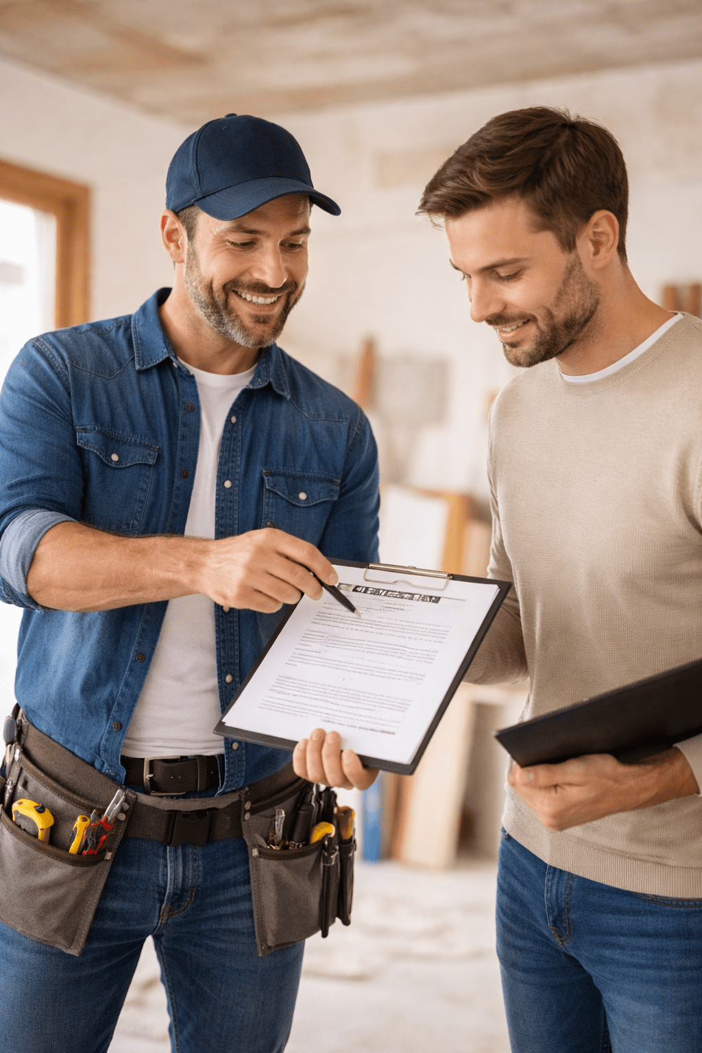 Handwerkervertrag: Alles, was Bauherren wissen müssen