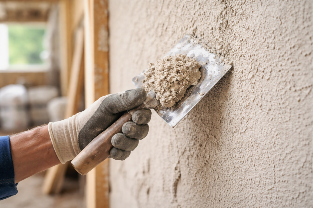 Hanfkalk – Nachhaltig Bauen mit Leichtigkeit und Dämmwirkung Hanfkalk – Nachhaltig Bauen mit Leichtigkeit und Dämmwirkung